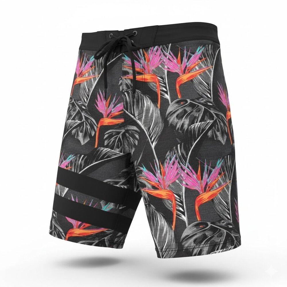 30W Hurley Phantom Boardshort Swimshort Men M Black
